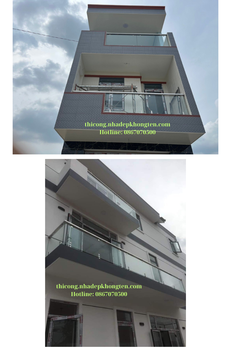 Mẫu lan can cầu thang inox 01