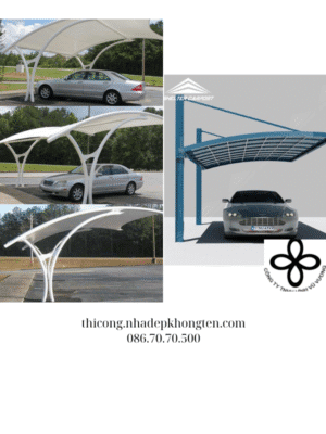 Mái hiên che xe
