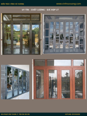 CỬA NHÔM KÍNH